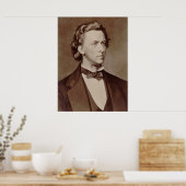 Chopin Portrait Poster (Keuken)