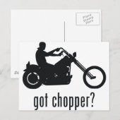 Chopper Briefkaart (Voorkant / Achterkant)