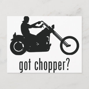 Chopper Briefkaart