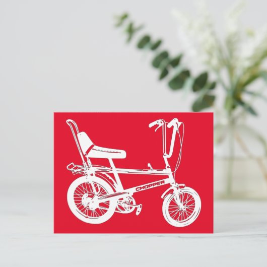 chopper briefkaart (Staand voorkant)