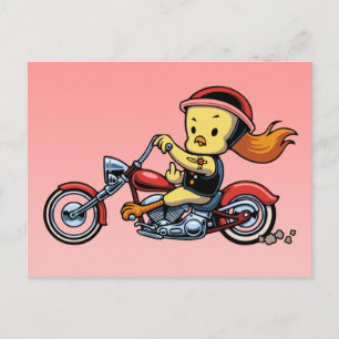Chopper Chick-notx Briefkaart