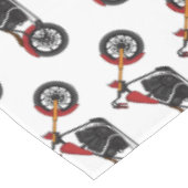 Chopper style motorcycle illustration tafelkleed (Gekanteld)