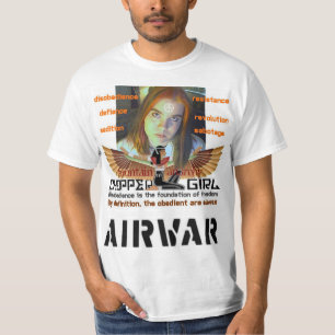 Choppergirl Disobedience = T-shirt voor vrijheid