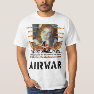 Choppergirl Disobedience = T-shirt voor vrijheid