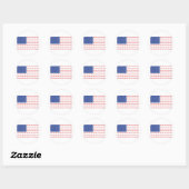 CHOPPERVLAG-[Converted] Ronde Sticker (Vel)