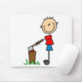 Chopping Wood Mousepad Muismat (Met muis)