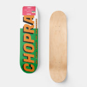 CHOPRA JMT INDIA 8 Pont de Skateboard 1/4" (Recto)