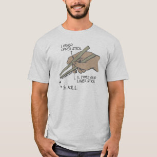 Chopstick Ninja T-shirt