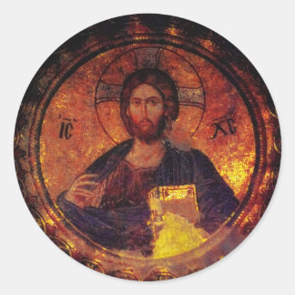 Chora Christ Ronde Sticker
