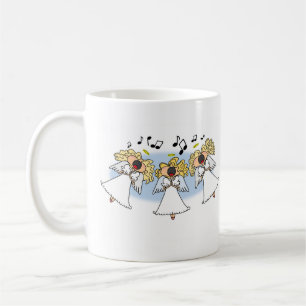 Chorale de dessin animé Angels Café Mug