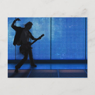 CHORD D'ALIMENTATION BLEUE - Carte postale