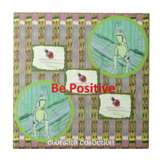 Chordata-Collectie-kikkers en -tapijten Tegeltje