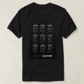 Chords Guitare Classic T-Shirt (Design devant)
