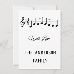 Chords We wensen u een prettige kerstMuzieknoten Feestdagenkaart