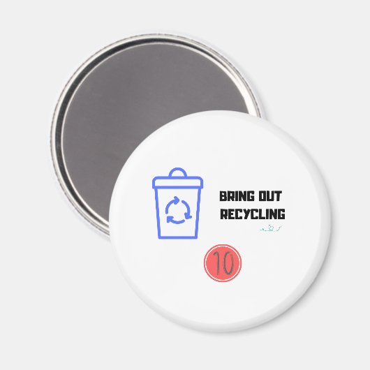 Chore magnets (Recto/Verso)