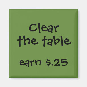 Chore Rewards voor kinderen Magneet