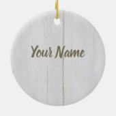 Chorizo Sause Keramisch Ornament (Achterkant)