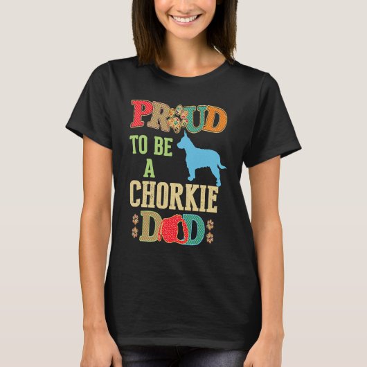 Chorkie for Chorkie Dog T-shirt (Voorkant)