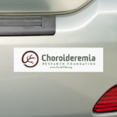 Choroïderemie bumpersticker (Op auto)