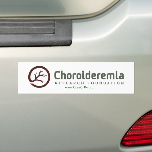 Choroïderemie bumpersticker (Op auto)