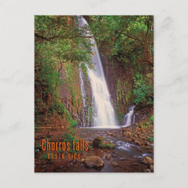 Chorros herfst, Costa Rica Briefkaart