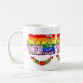 Chorus de Noël Hommes Gay Mug (Gauche)