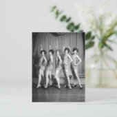 Chorus Girls, 1927 Briefkaart (Staand voorkant)