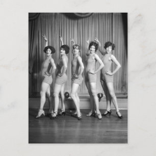 Chorus Girls, 1927 Briefkaart