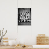Chorus Girls, 1927.  foto Poster (Keuken)