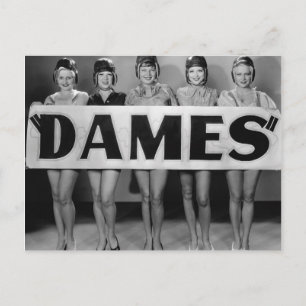 Chorus Girls Briefkaart - Dames - 1706394.jpg