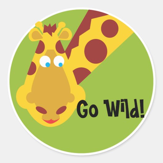 Chose sauvage - Sticker - Giraffe (Devant)