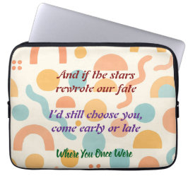 Chosen Again and Always, Destined for You Laptop Sleeve