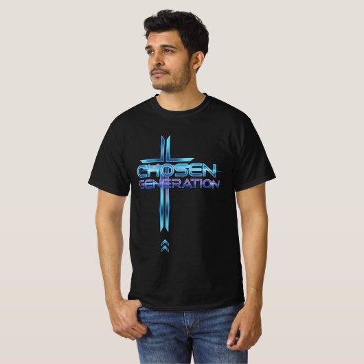 Chosen Generation Christian Men’s T-Shirt (Devant entier)