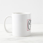 Chosen Mug Chrétien avec Design Coeur Rouge (Gauche)