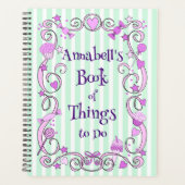 Choses à faire Spiral Planner (Devant)