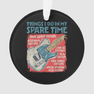 Choses de guitare que je fais pendant mon temps li