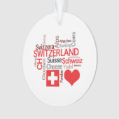 Choses suisses préférées - amour Suisse d'I (devant)