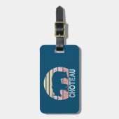 Choteau Montana Retro Beer Bagagelabel (Voorkant verticaal)