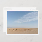 Chott el Djerid (Tunesië) Briefkaart (Voorkant / Achterkant)