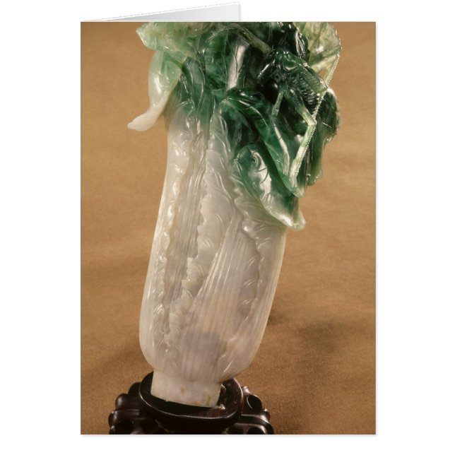 Chou chinois, coréen, 19ème siècle (jade) (Devant)