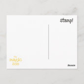 Chou en papier - violet - cartes postales (Dos)