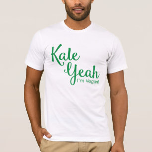 Chou frisé ouais je suis le T-shirt végétalien 