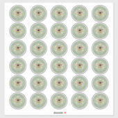 Chou Jar Étiquette Miel Bee Apiary Stickers 2 POUC (Feuille)