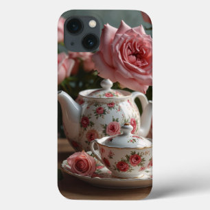 Chou rose Rose Thé iPhone / coque ipad