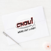 CHOU-Sticker Ronde Sticker (Envelop)
