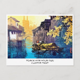 Chou Xing Hua Suzhou Scenery Briefkaart