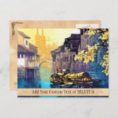 Chou Xing Hua Suzhou Scenery Briefkaart (Voorkant / Achterkant)