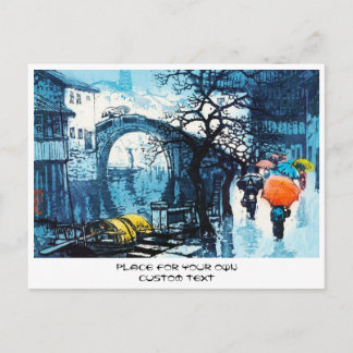 Chou Xing Hua Suzhou Scenery  chinese kunst Briefkaart