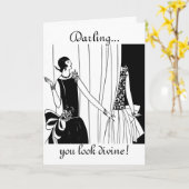 Chouchou, vous semblez divins : Carte (Fleur jaune)