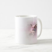 Chouette à cornes - Mug de café faunique (Devant droit)